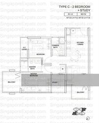 The Viridian (D12), Apartment #133429922